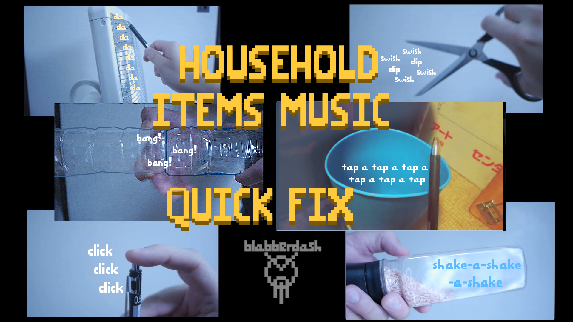 Make music from “Household Items”